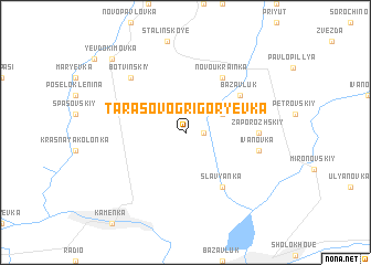 map of Tarasovo-Grigorʼyevka