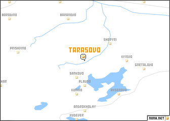 map of Tarasovo