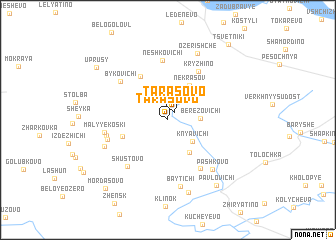 map of Tarasovo