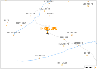 map of Tarasovo