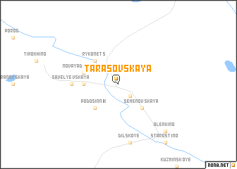 map of Tarasovskaya