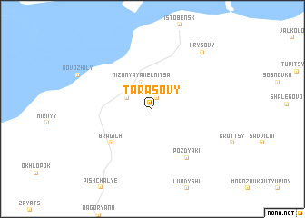 map of Tarasovy