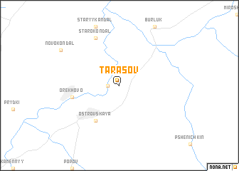 map of Tarasov