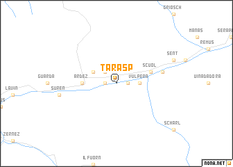 map of Tarasp