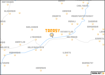 map of Tarasy