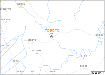 map of Tarata