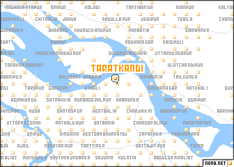 map of Tārātkāndi