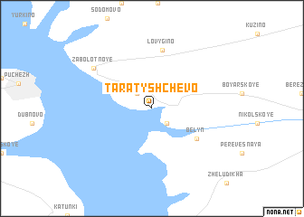 map of Taratyshchevo