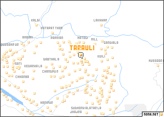 map of Tarauli