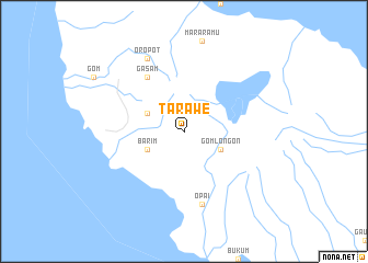 map of Tarawe