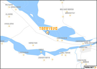 map of Tarayevo