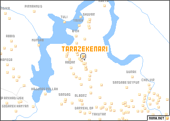 map of Tārāz-e Kenārī