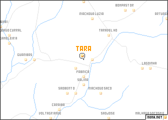 map of Tará