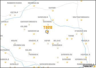 map of Tara