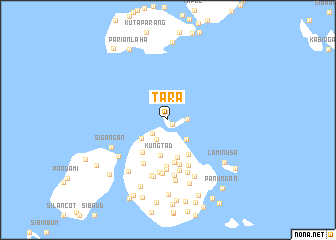 map of Tara