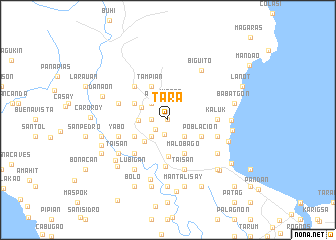 map of Tara