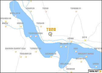 map of Tara