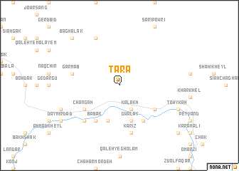 map of Tarā