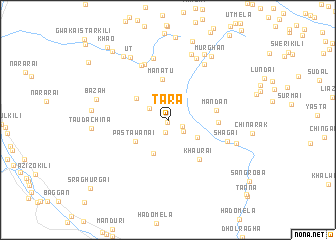 map of Tāra