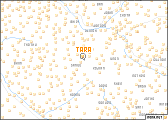 map of Tāra