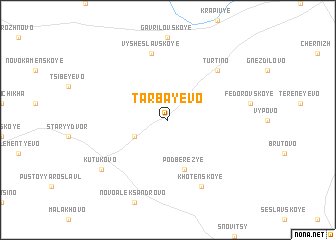 map of Tarbayevo