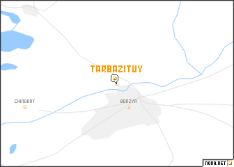 map of Tarbazituy