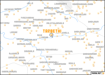 map of Tarbethi