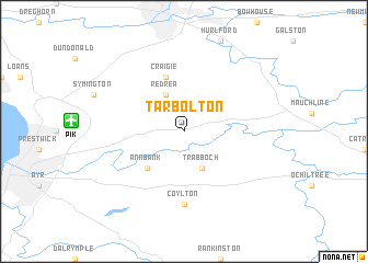 map of Tarbolton