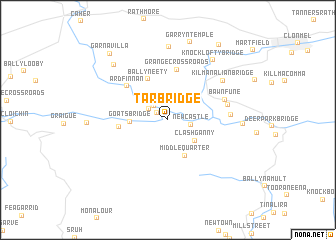 map of Tar Bridge