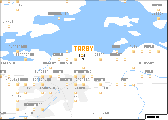 map of Tärby