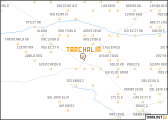 map of Tarchalin