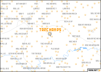 map of Tarchamps