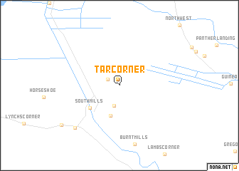 map of Tar Corner