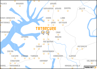 map of Tarcuré