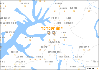 map of Tarcuré