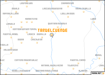 map of Tardelcuende