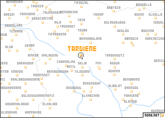 map of Tardiene