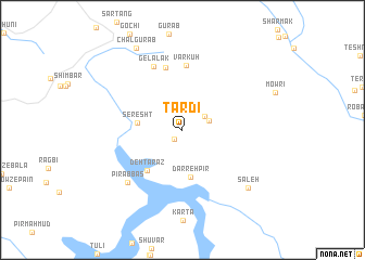 map of Tardī