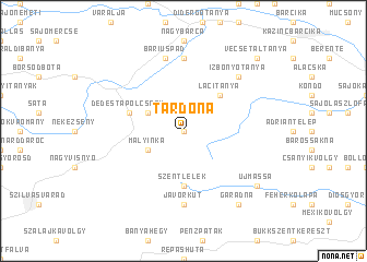 map of Tardona