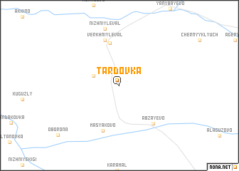 map of Tardovka