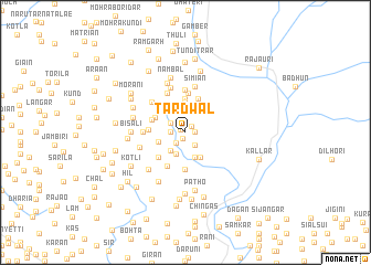 map of Tardwāl