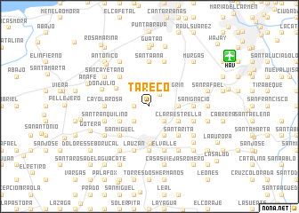 map of Tareco