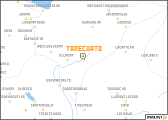 map of Tarecuato