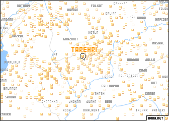 map of Tarehri