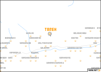 map of Tāreh