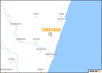 map of Tarekado