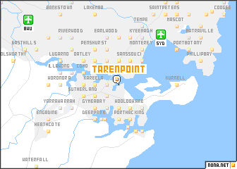 map of Taren Point