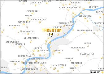 map of Tarentum