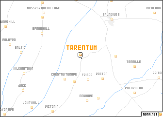 map of Tarentum