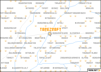 map of Tarezraft